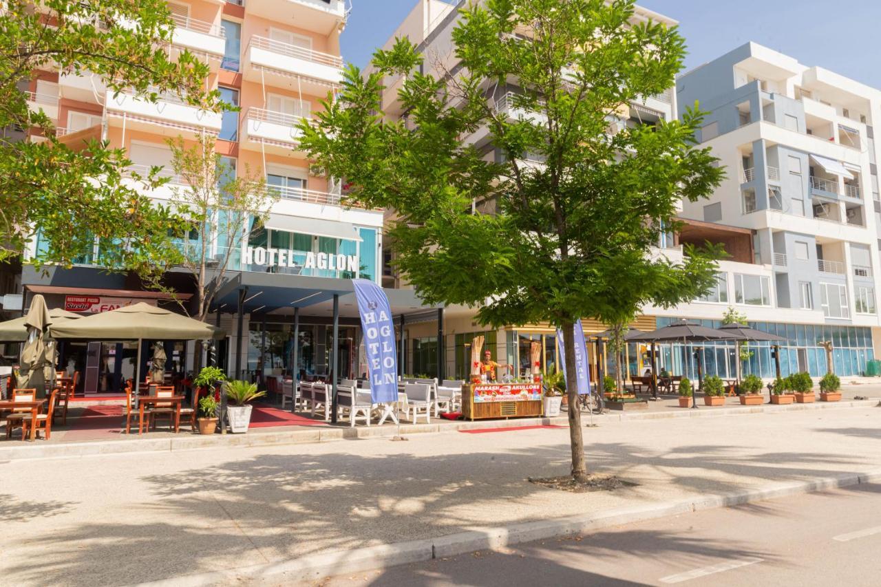 Hotel Aglon Vlorë Exterior foto